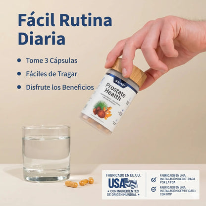 Combo para la salud de la próstata + óxido nítrico
