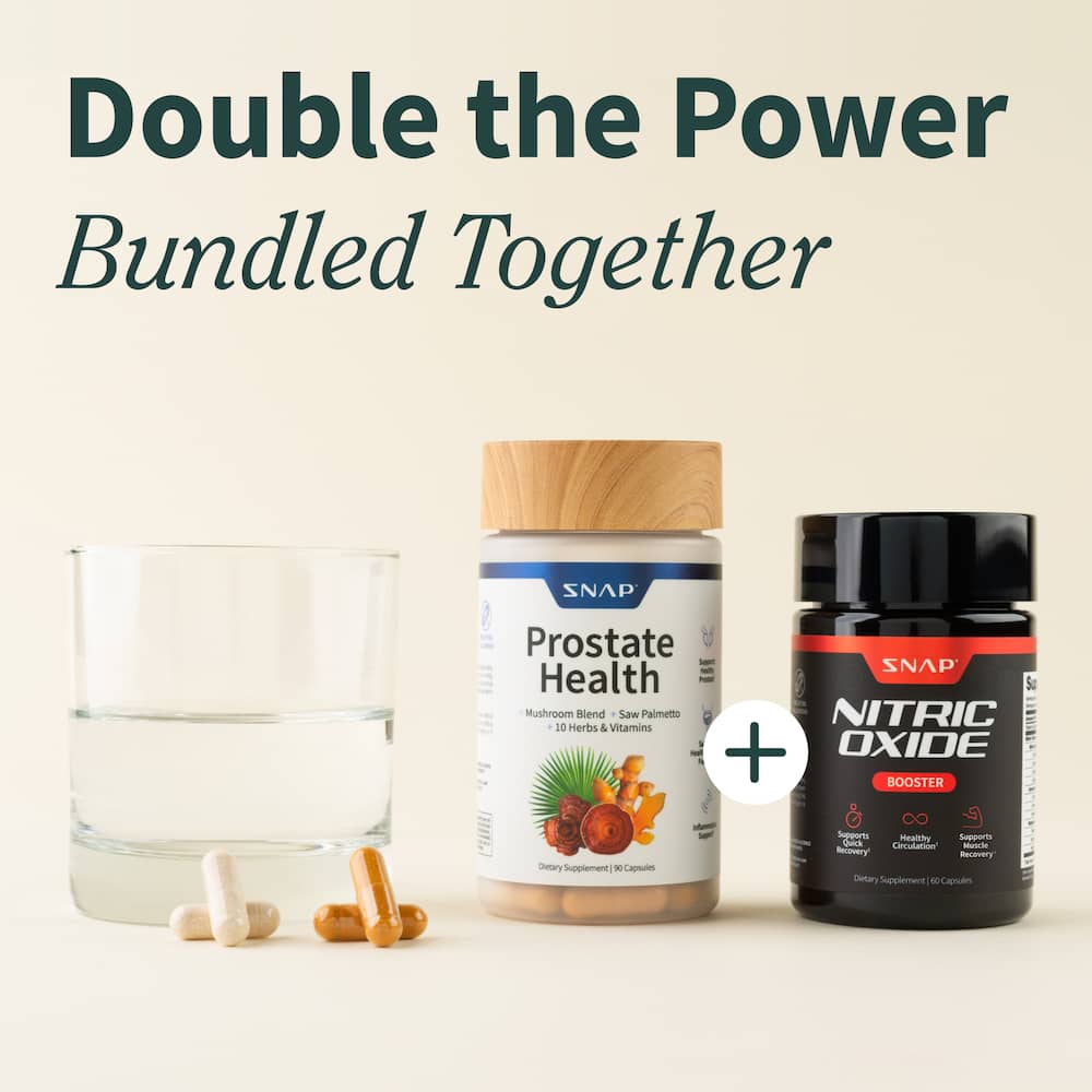 Prostate Health + Nitric Oxide Combo (Compra Unica)