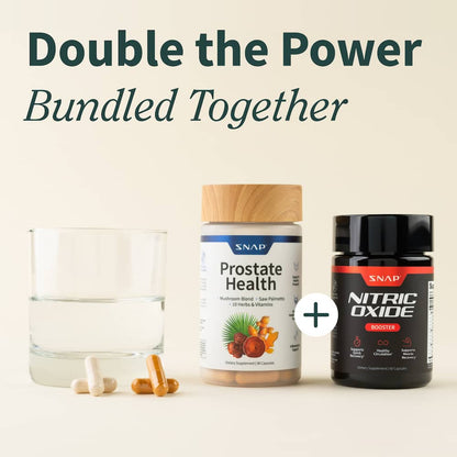 Prostate Health + Nitric Oxide Combo (Compra Unica)
