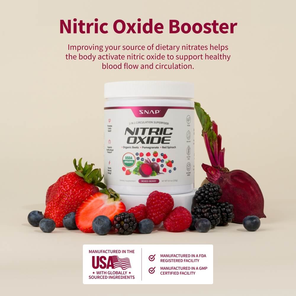 Nitric Oxide Organic Beets - Mixed Berry Flavor