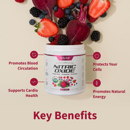 Nitric Oxide Organic Beets - Mixed Berry Flavor