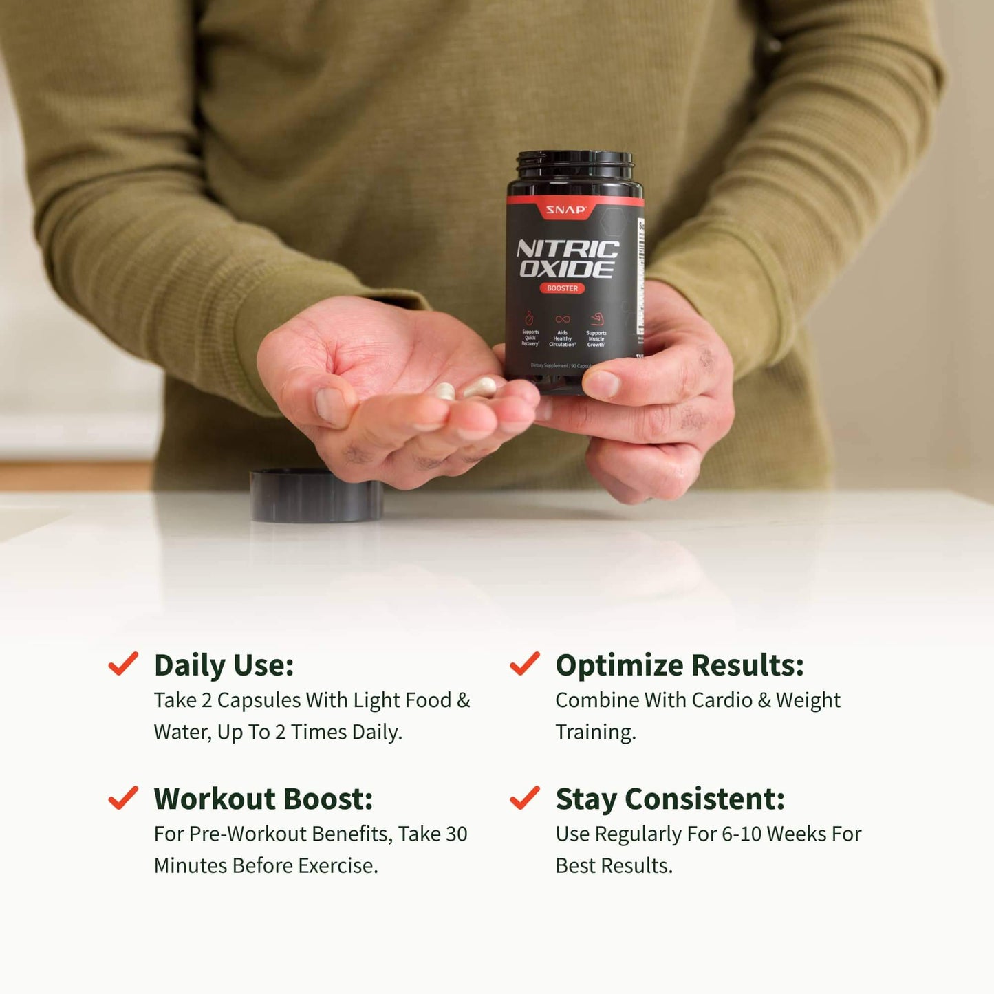 Combo para la salud de la próstata + óxido nítrico